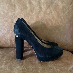 Michael Kors Velvet Heel